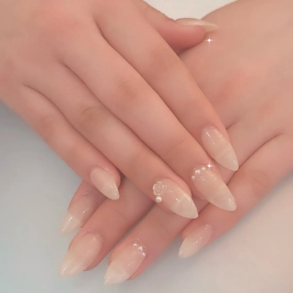 ネイル シンプルネイル ハンドネイル CherieNail 💗manaのネイルデザイン
