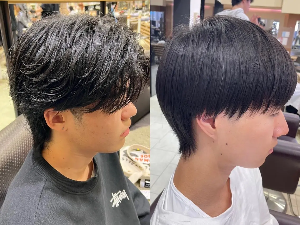 メンズ レイヤーカット メンズカット坂本翔のヘアスタイル