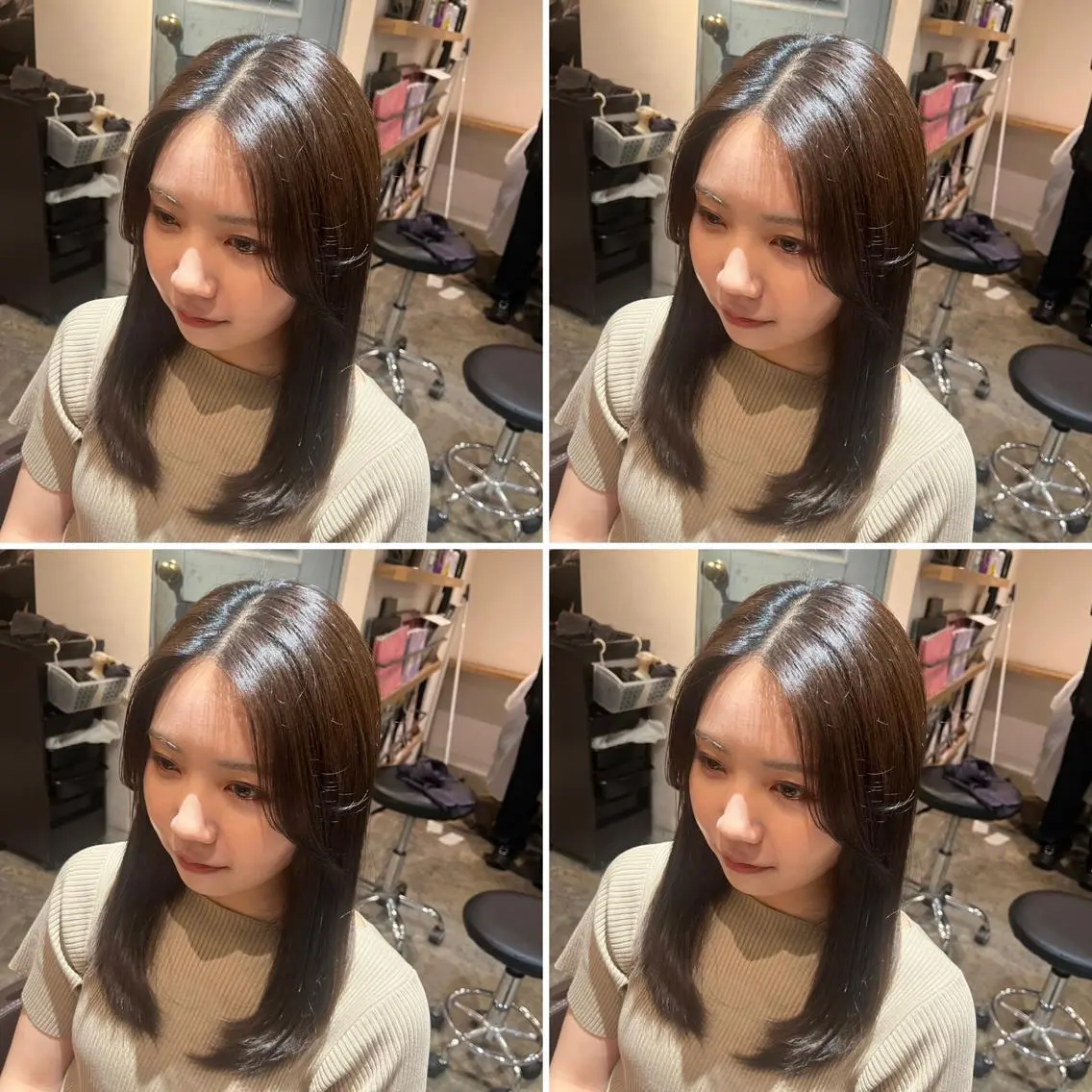 ロング カラー カット ヘアカラー トリートメント ヘアセット メンズパーマ特化 望月謙二郎のヘアスタイル