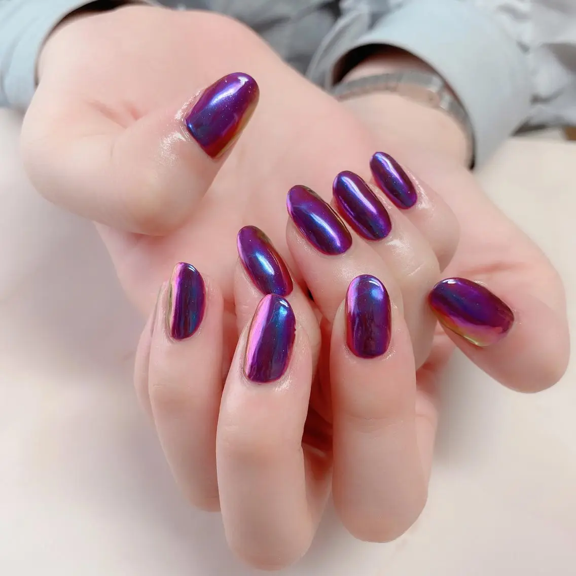 ネイル ミラーネイル 閨匠ビューティサロン 新橋店♡Ellieのネイルデザイン