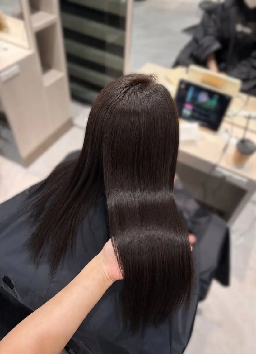 ロング カラー ヘアカラー 透明感カラー/渋谷/ あんのヘアスタイル