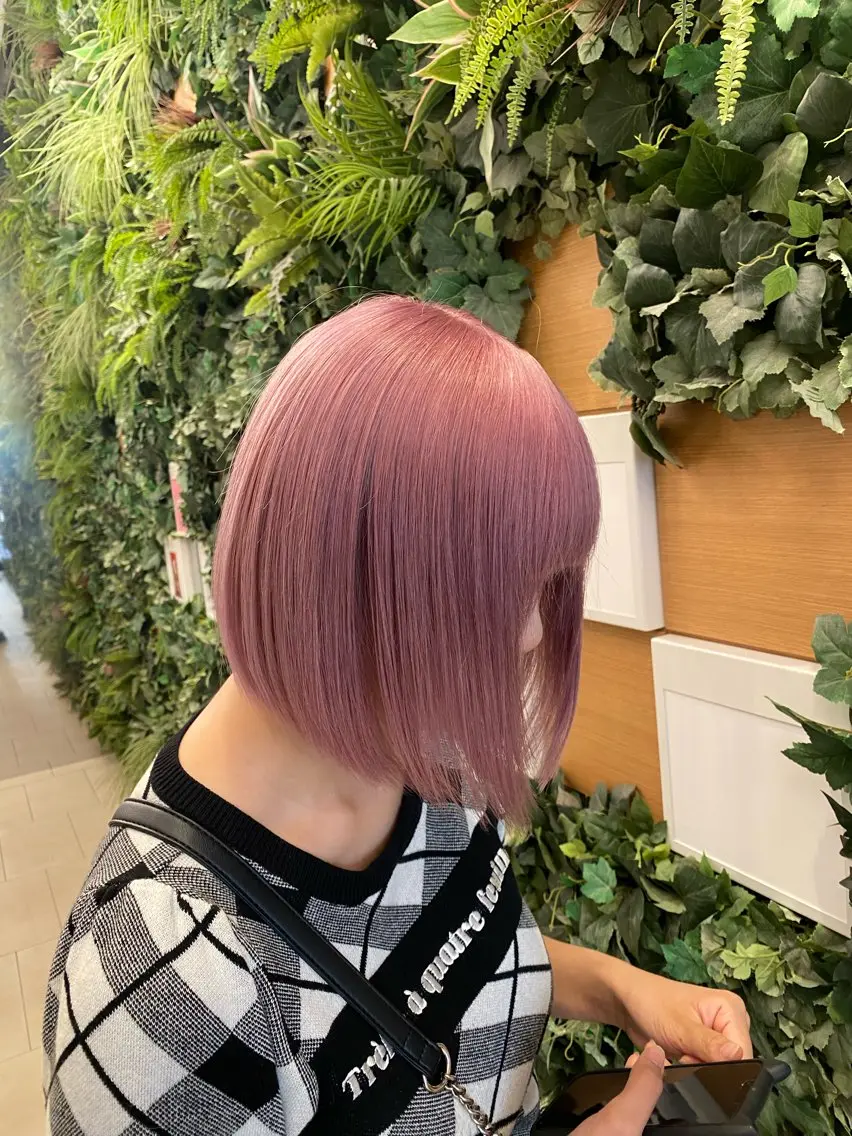 ミディアム カラー ヘアアレンジ メンズ ブリーチの髪様 MASATOのヘアスタイル