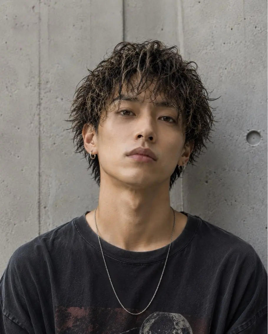 ショート hair＆life 9’sのヘアスタイル