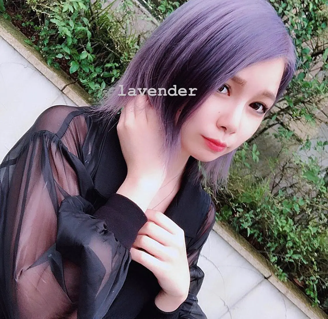 ショート カラー シルバー カット ヘアカラー 韓国✖️網紅🖤 パーマYURIYAのヘアスタイル