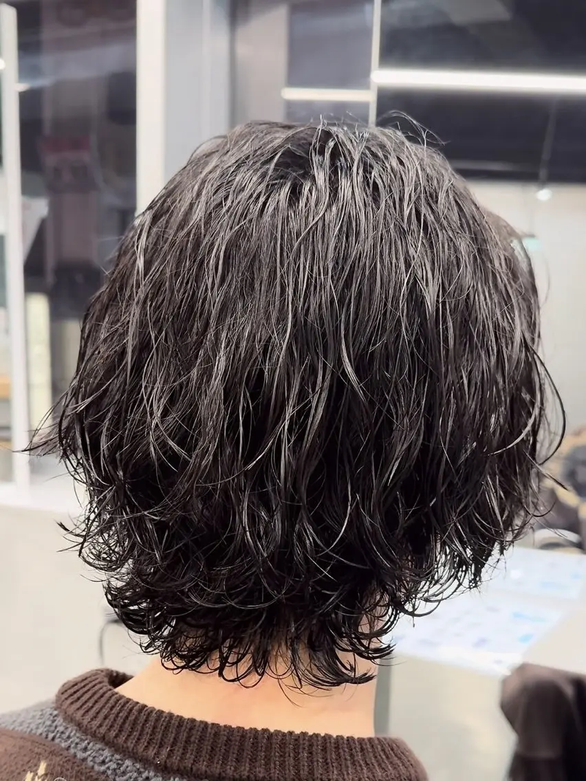 パーマ メンズ 安藤幹人 メンズパーマのヘアスタイル
