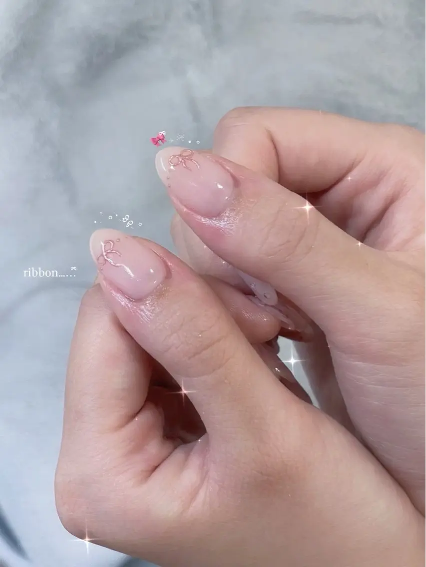 🎀✋🏻Simple design…🪽(オフあり) ※有料パーツ別途追加料金 土日祝+500円の写真