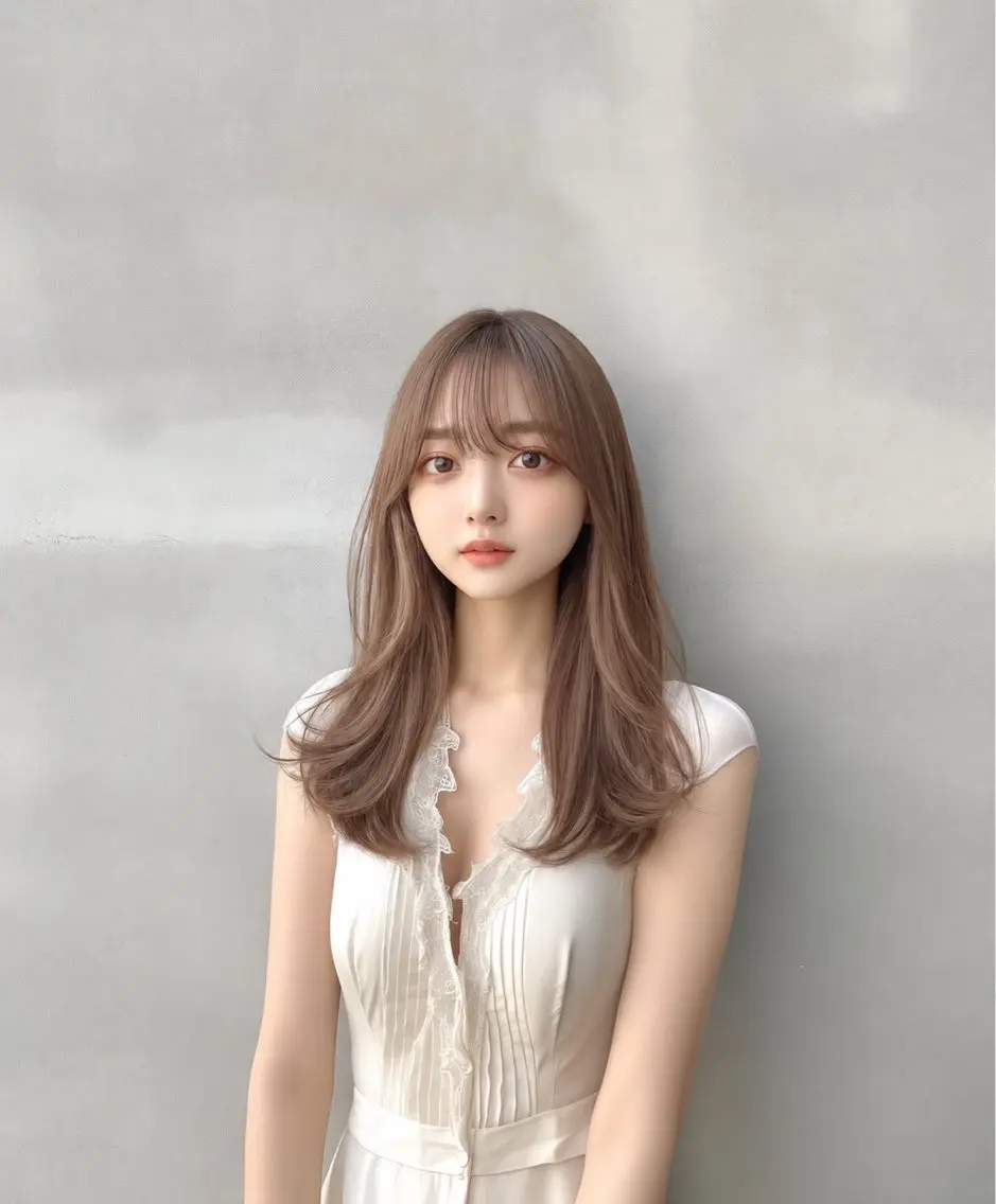 カラー ベージュカラー ヘアカラー トリートメント 髪質改善カラー 美髪矯正/カツマ✨のヘアスタイル
