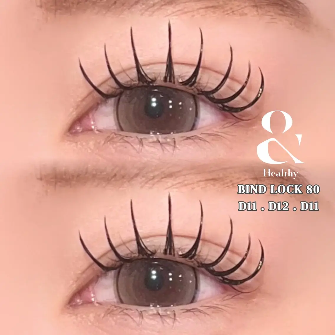 マツエク・マツパ バインドロック フラットラッシュ マツエク ＊OLIVIA池袋 ＊長友のマツエク・マツパデザイン
