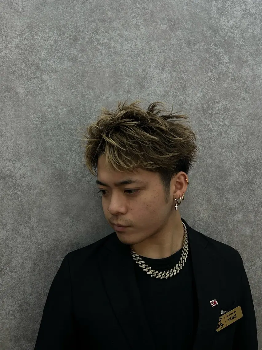 🔥似合わせ雰囲気🔥カット #メンズカット#毛流れカット#メンズパーマ#波巻き#シャドウパーマ#ツイストスパイラルの写真