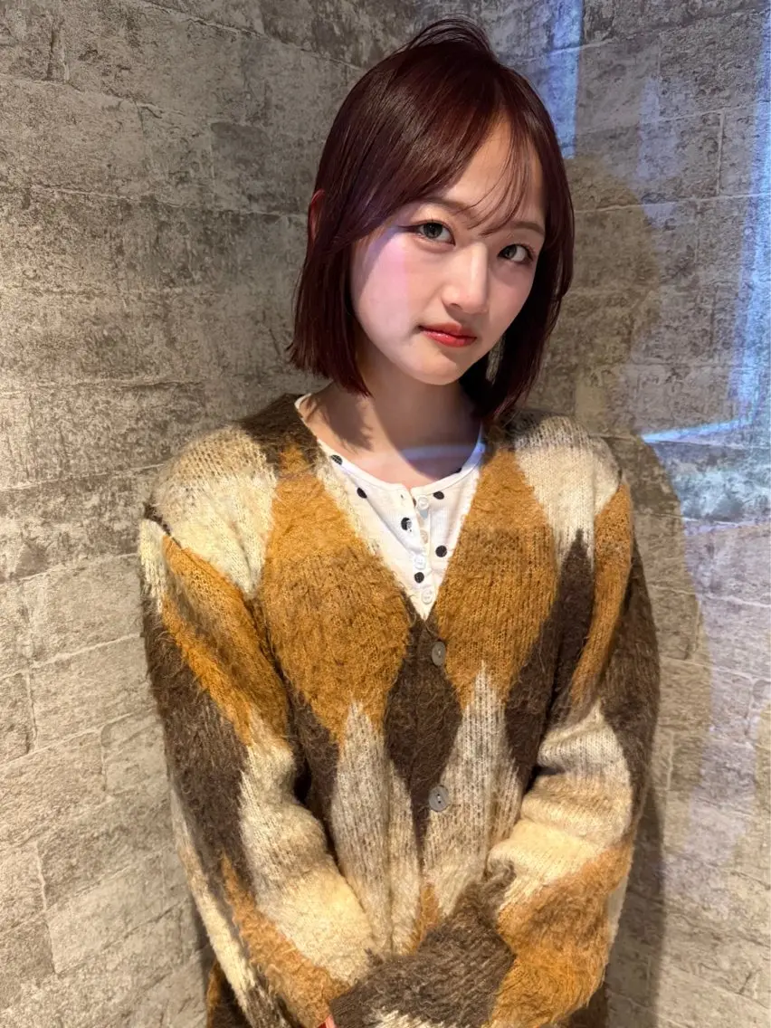 ショート カラー ブリーチ カット ヘアカラー トリートメント mai / linoah˚✧のヘアスタイル