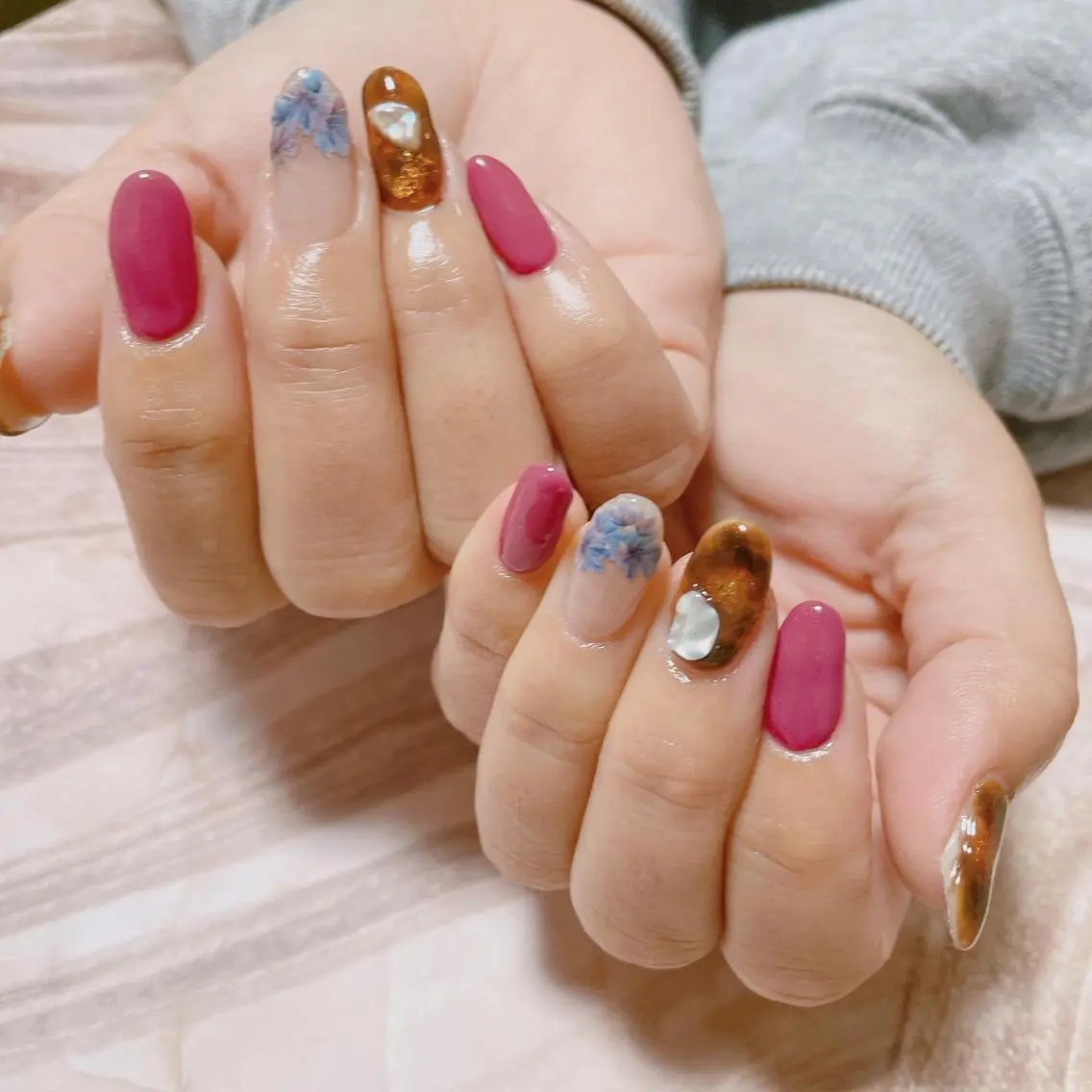 ネイル ハンドネイル nakamoto yuukaのネイルデザイン