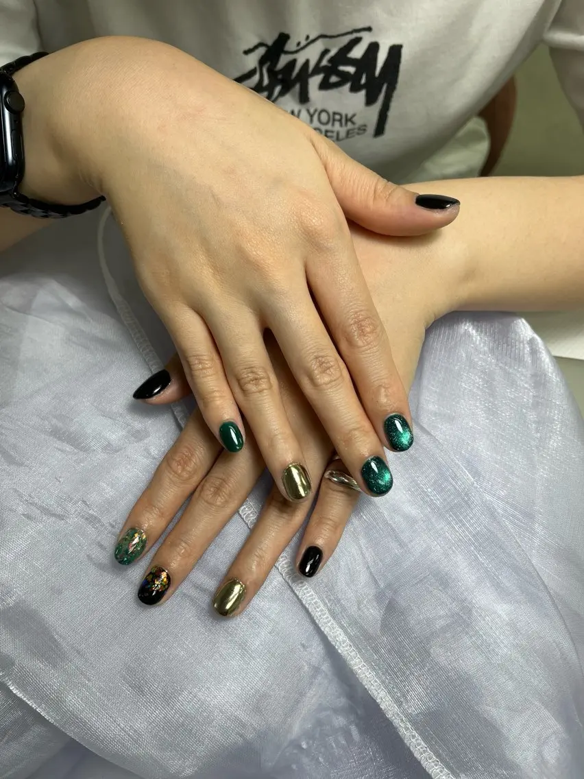 ネイル ハンドネイル ongles chicのネイルデザイン