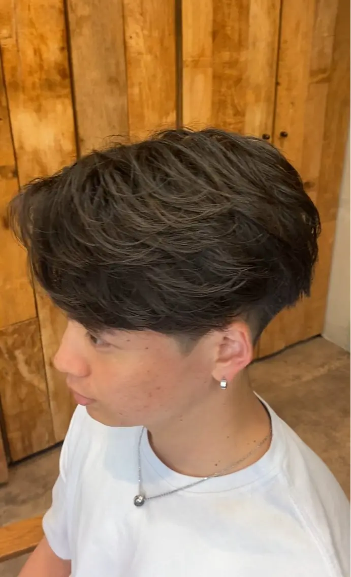 メンズ 水野 夢叶のヘアスタイル