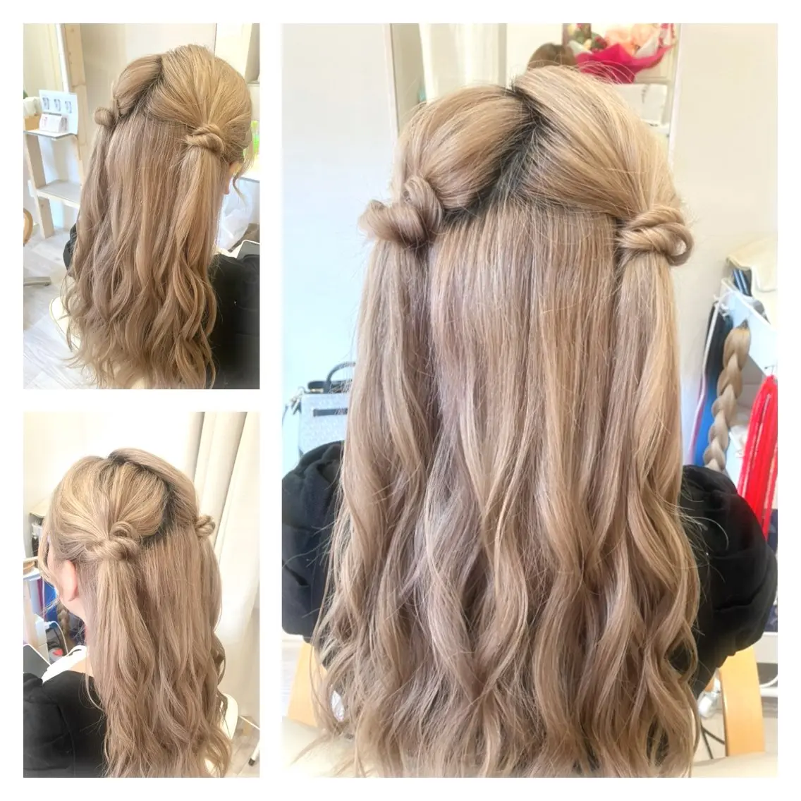 ロング ヘアセット とみた ★みのヘアスタイル