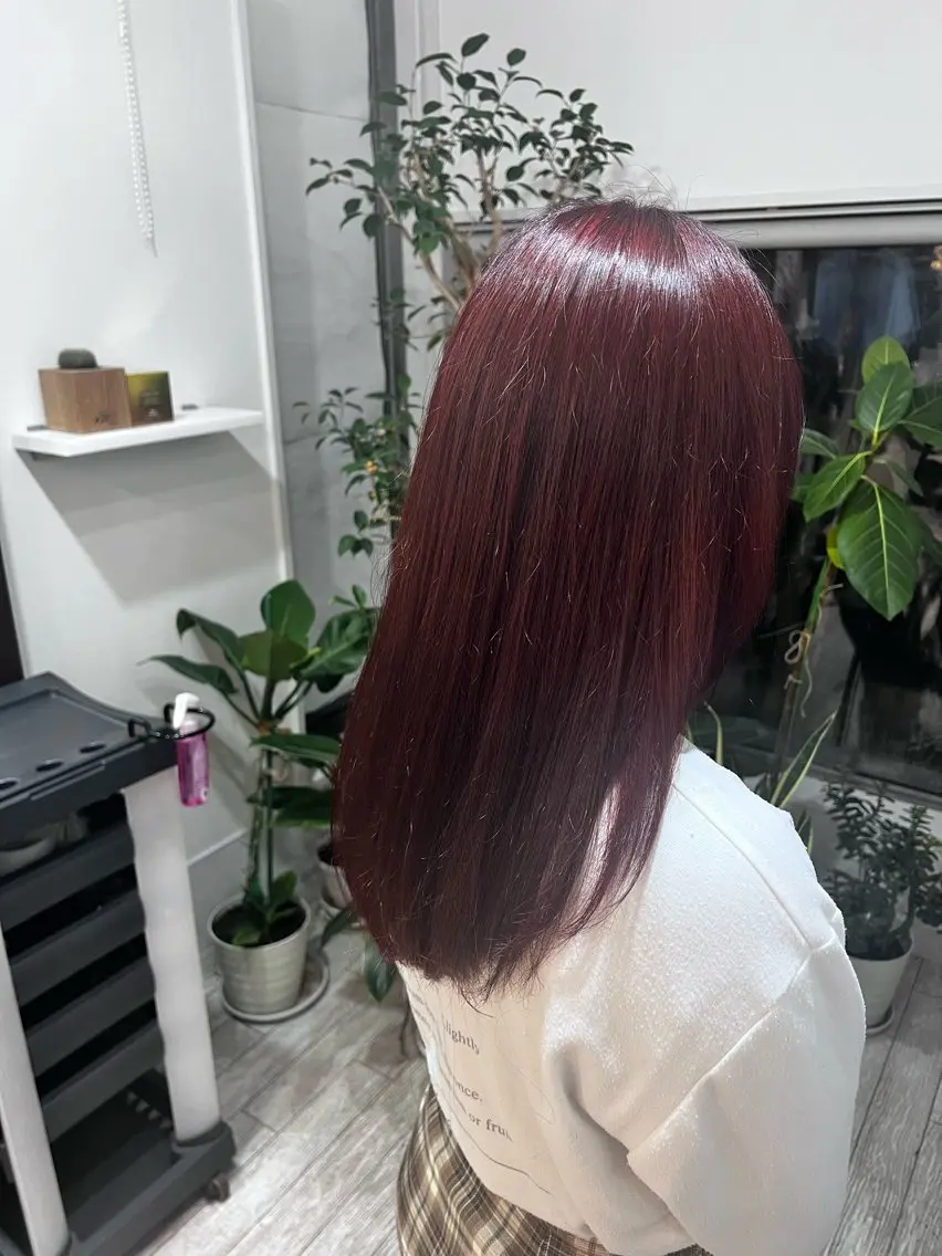 ロング ヘアケアソムリエ MIKUのヘアスタイル