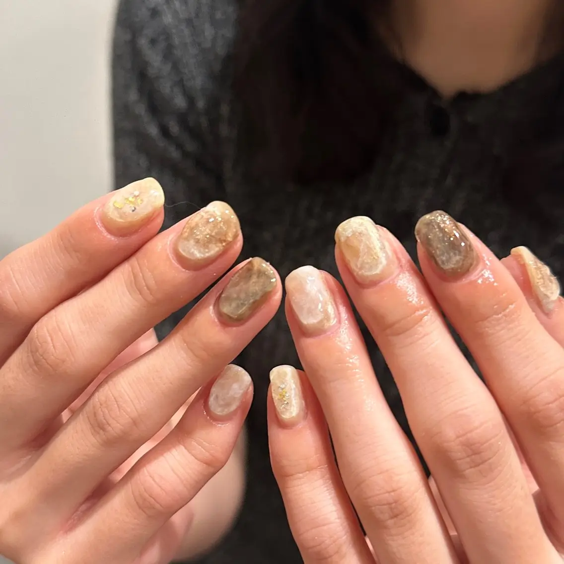 ネイル ハンドネイル 🎀フェイ フェイ🫧💗のネイルデザイン