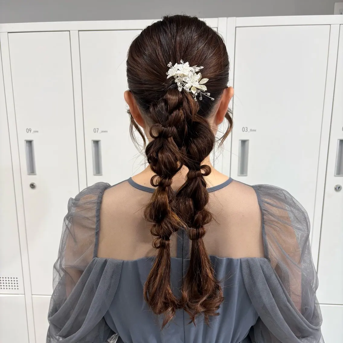 ヘアアレンジ ヘアセット 透明感カラー🫧 ブリーチ/arinaのヘアスタイル