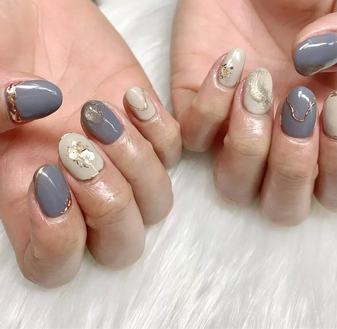 ミディアム cattleya nailのネイルデザイン