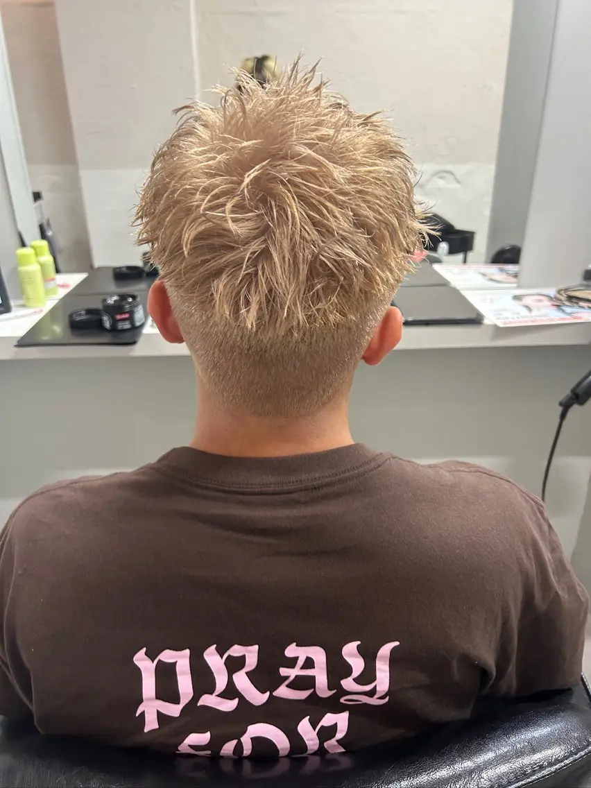 カラー ヘアカラー tokute 片岡心🐥のヘアスタイル