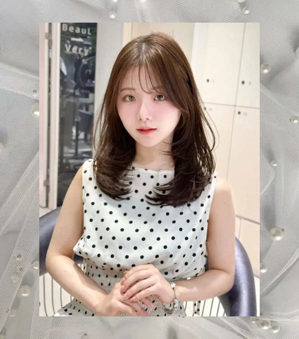カラー ブラウンカラー 透明感カラー ヘアカラー みゆ💖💫透明感 カラー／ヘアアレンジのヘアスタイル