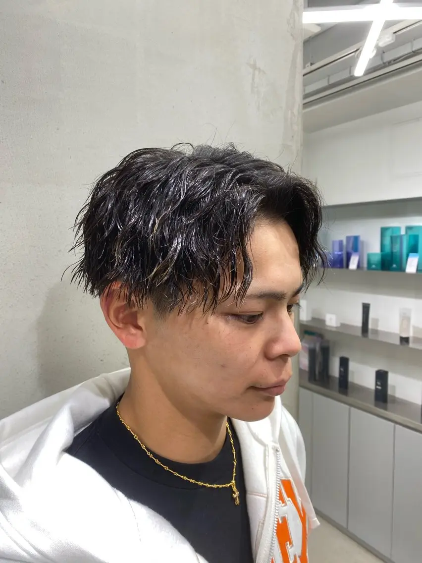パーマ メンズ メンズパーマ ツイストスパイラルパーマ スパイラルパーマ カット パーマ fifthメンズ パーマ/SEIYAのヘアスタイル