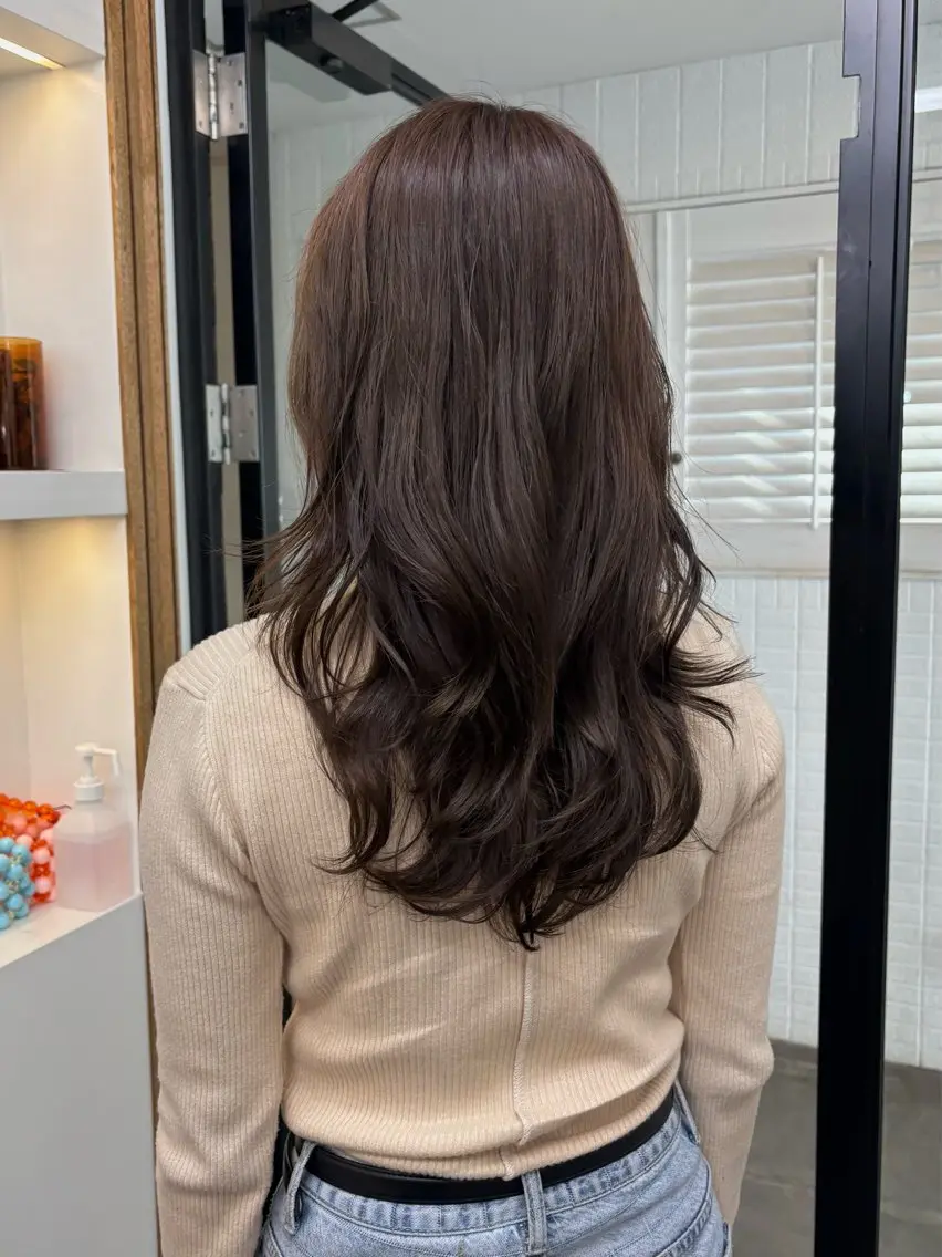 カラー 🍓 MaNO マイカ 🍓のヘアスタイル