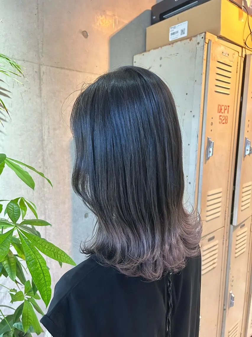 ロング カラー 櫻井 なんなのヘアスタイル