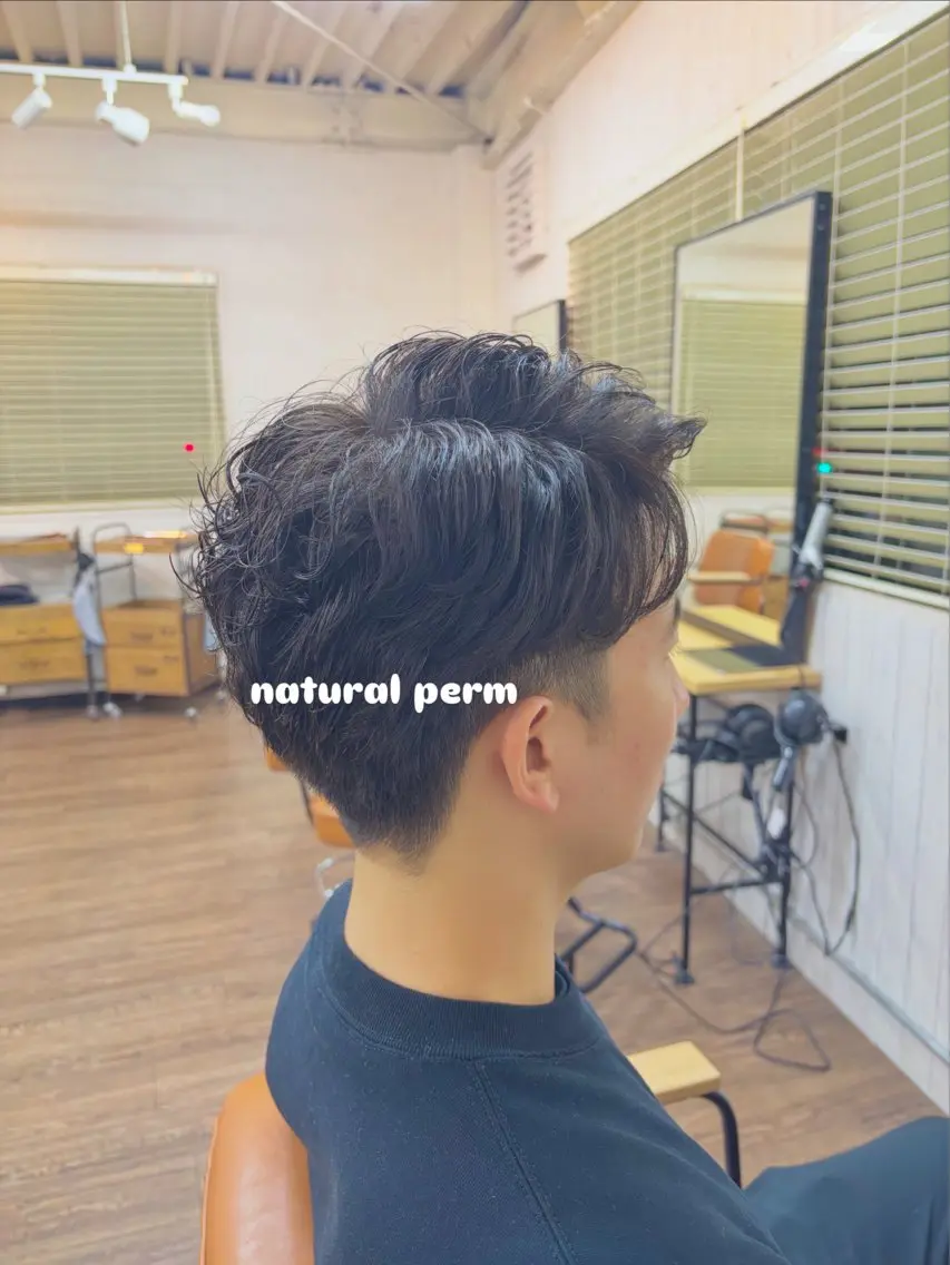 パーマ カット パーマ 【Rowel】 大野 虹歩のヘアスタイル