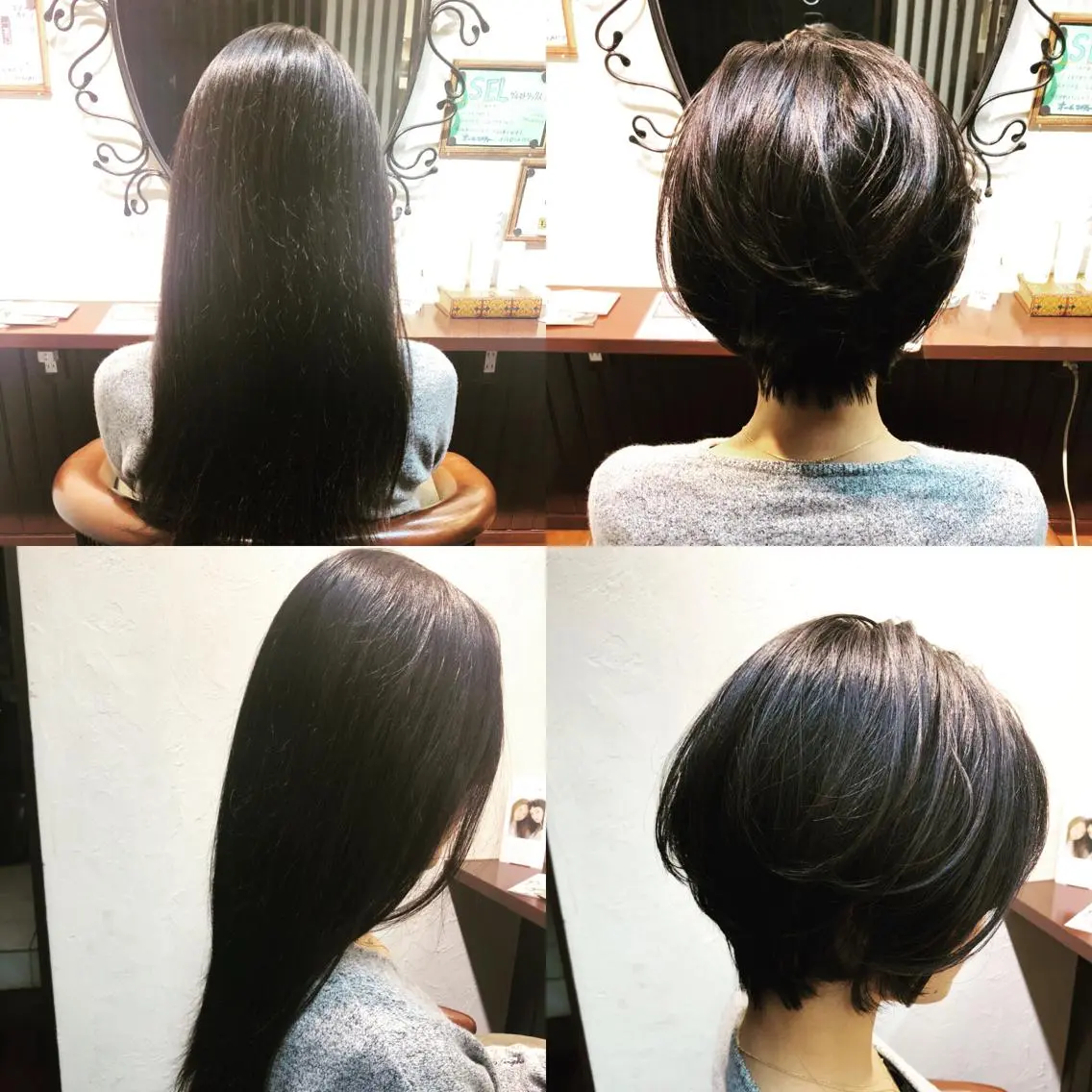 ショート ショートヘア 💎耳ツボジュエリー 髪質改善🌙土屋桃佳のヘアスタイル