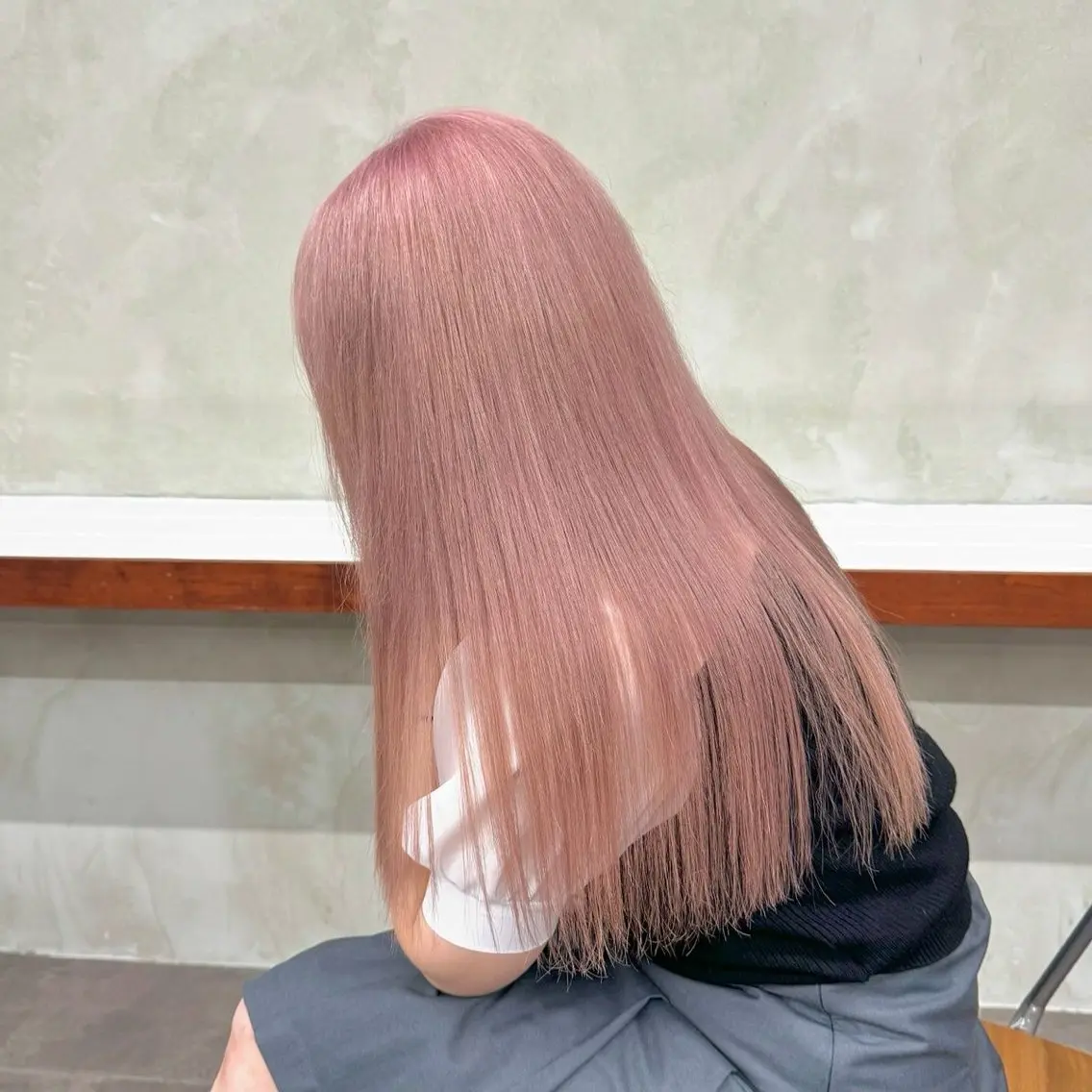 ロング カラー ピンクカラー ホワイトピンク ヘアカラー 【🥀履歴修正🥀】 ハイトーン職人/拓真のヘアスタイル