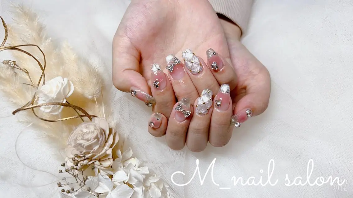 ネイル スカルプネイル M_ nail salonのネイルデザイン