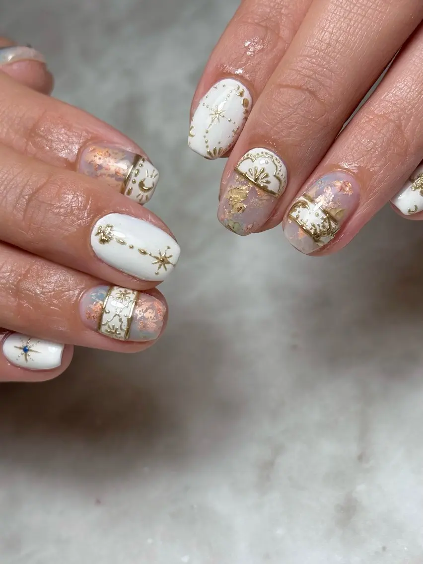 ネイル ハンドネイル Nailsalon E's cafeのネイルデザイン