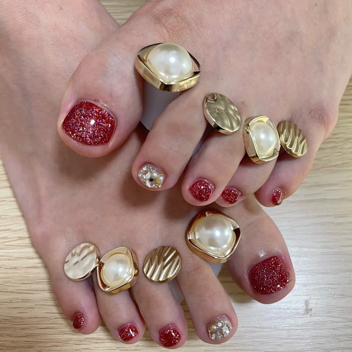 ネイル ハンドネイル フットネイル nailsalon momoのネイルデザイン