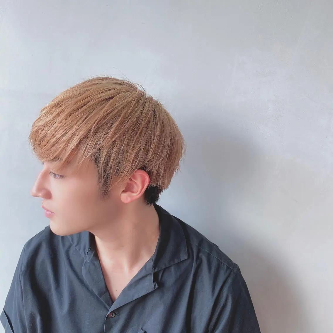 ショート カラー パーマ ヘアアレンジ メンズ カット ヘアカラー トリートメント 🤍透明感カラー🤍 Ryujiのヘアスタイル