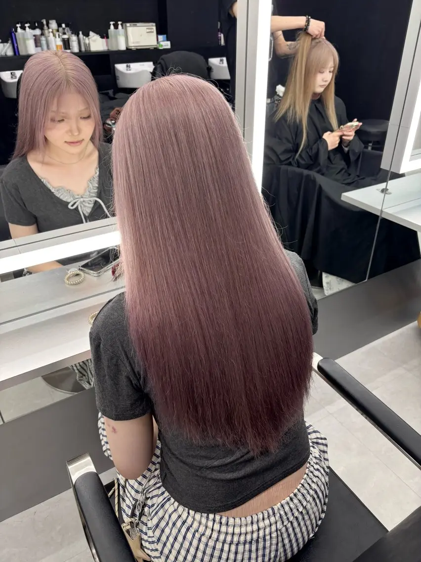 ロング カラー ヘアカラー TACE AYANOのヘアスタイル