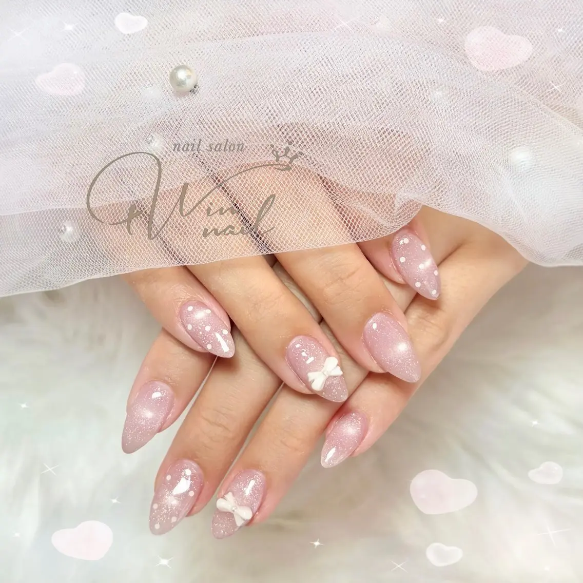 ネイル ワンホンネイル ハンドネイル twin. kana💎久屋大通のネイルデザイン