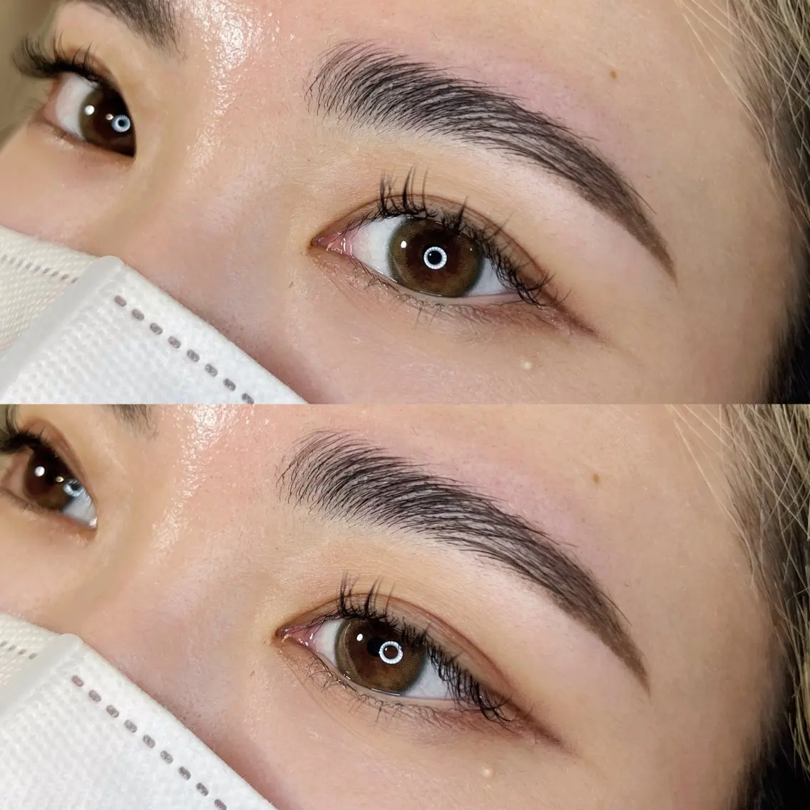 ♡HBL(ハリウッドブロウリフト)♡WAX脱毛付きの写真