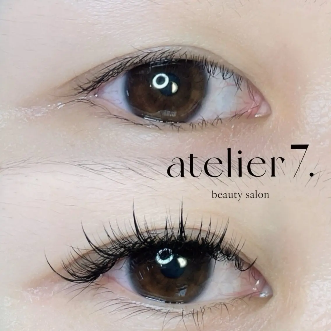 マツエク・マツパ atelier7. スタッフのマツエク・マツパデザイン