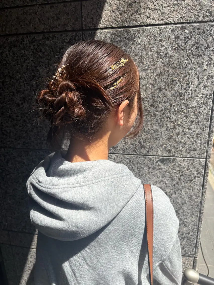 ロング ヘアセット Retsu /UniQのヘアスタイル