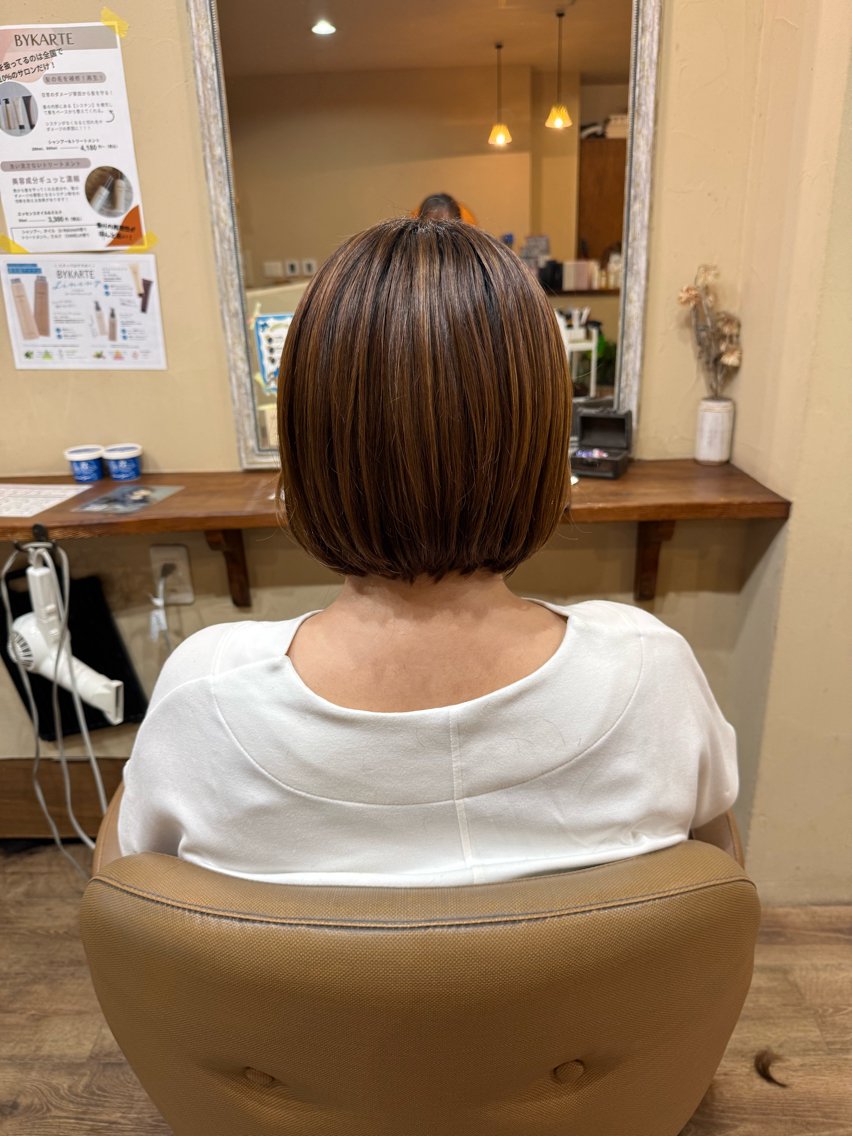 ショート 鈴木 未歩のヘアスタイル