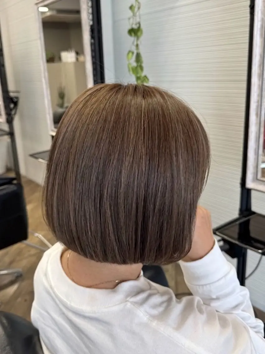 ミディアム ボブ 三浦 政和のヘアスタイル
