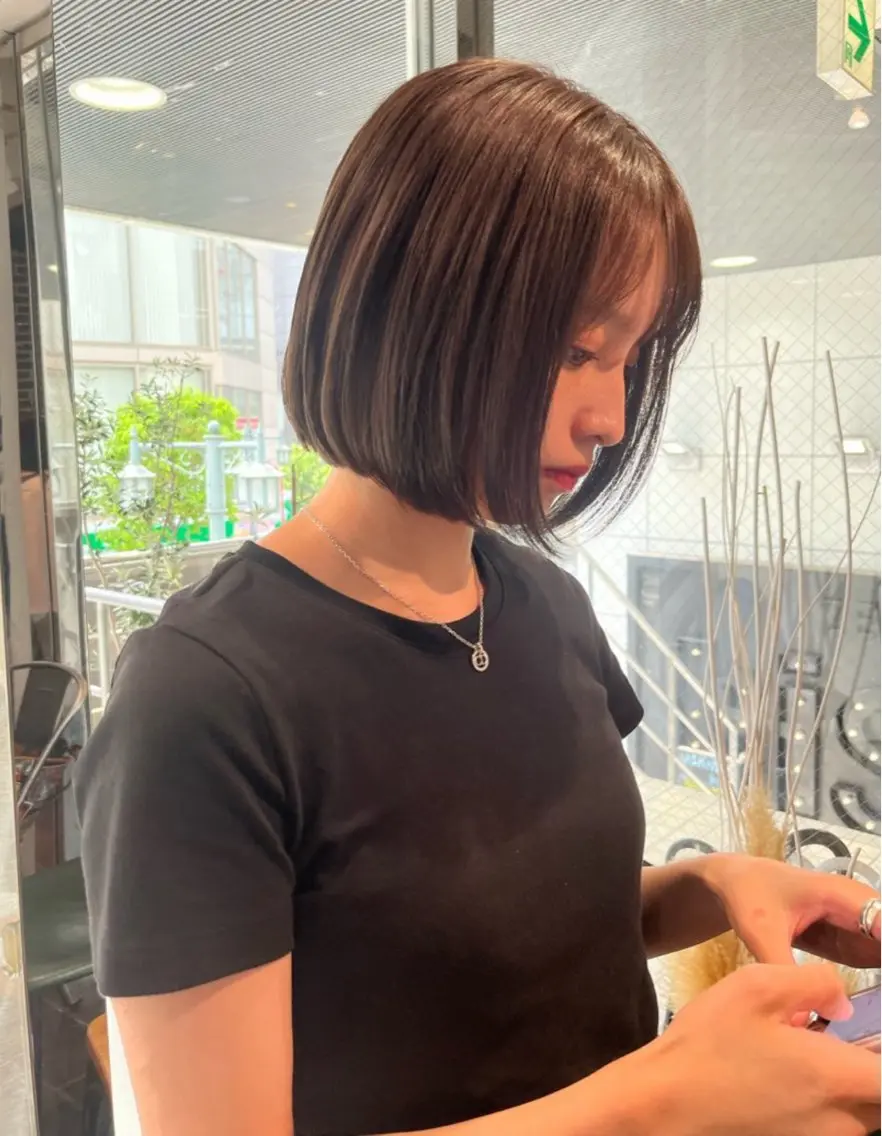 【レディース限定】縮毛矯正リタッチ+クイックトリートメント🫧 ※詳細必読の写真