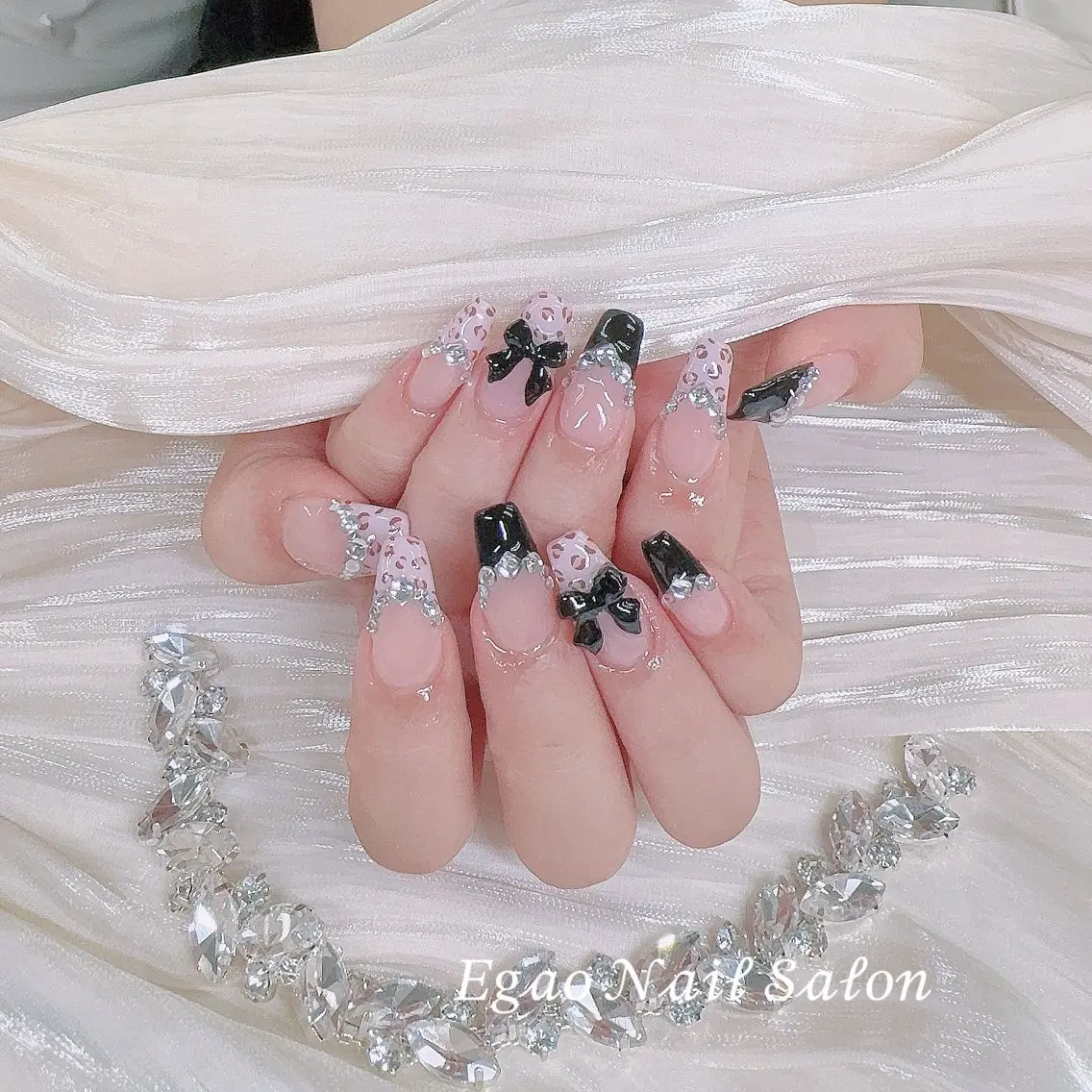 ネイル フットネイル ジェルネイル 韓国ネイル マグネットネイル メンズネイル ハンドネイル EGAO NAIL 錦糸町店のネイルデザイン