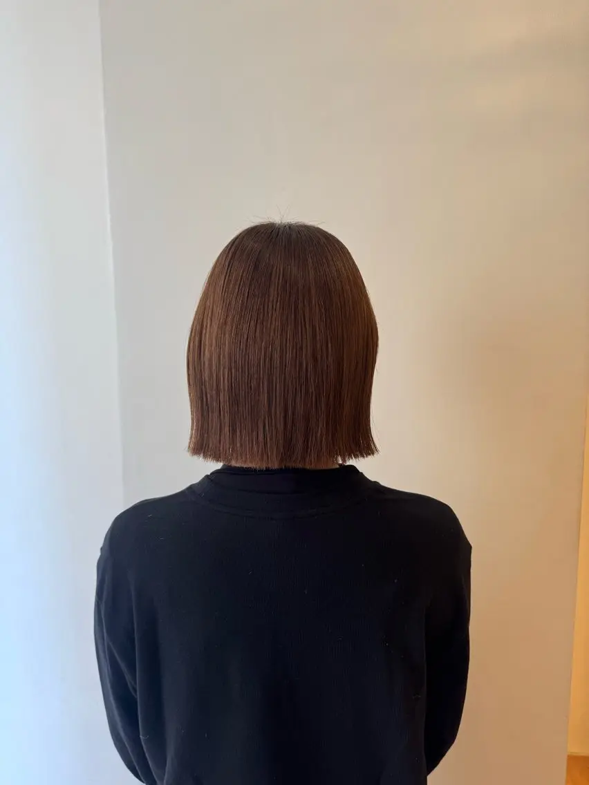 ショート ボブ ホリグチ ルナのヘアスタイル