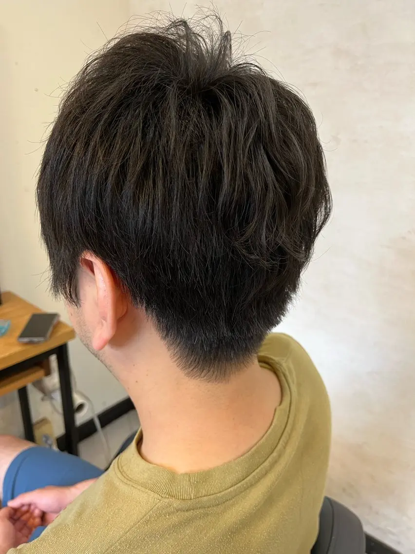 ショート パーマ ニュアンスパーマ カット パーマ 和田 真弥のヘアスタイル
