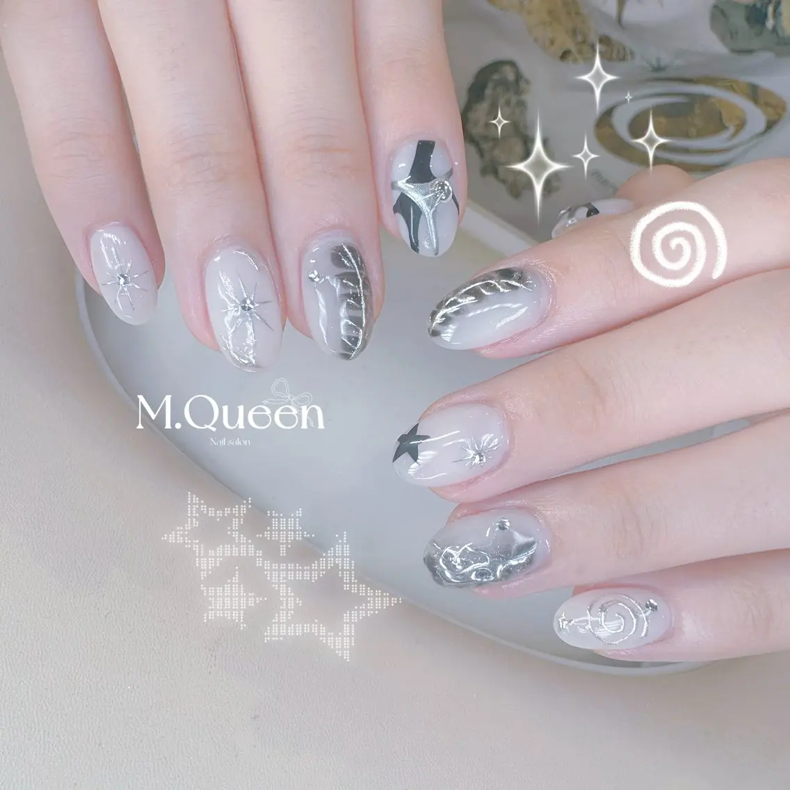 ネイル MQueen ネイルサロンのネイルデザイン