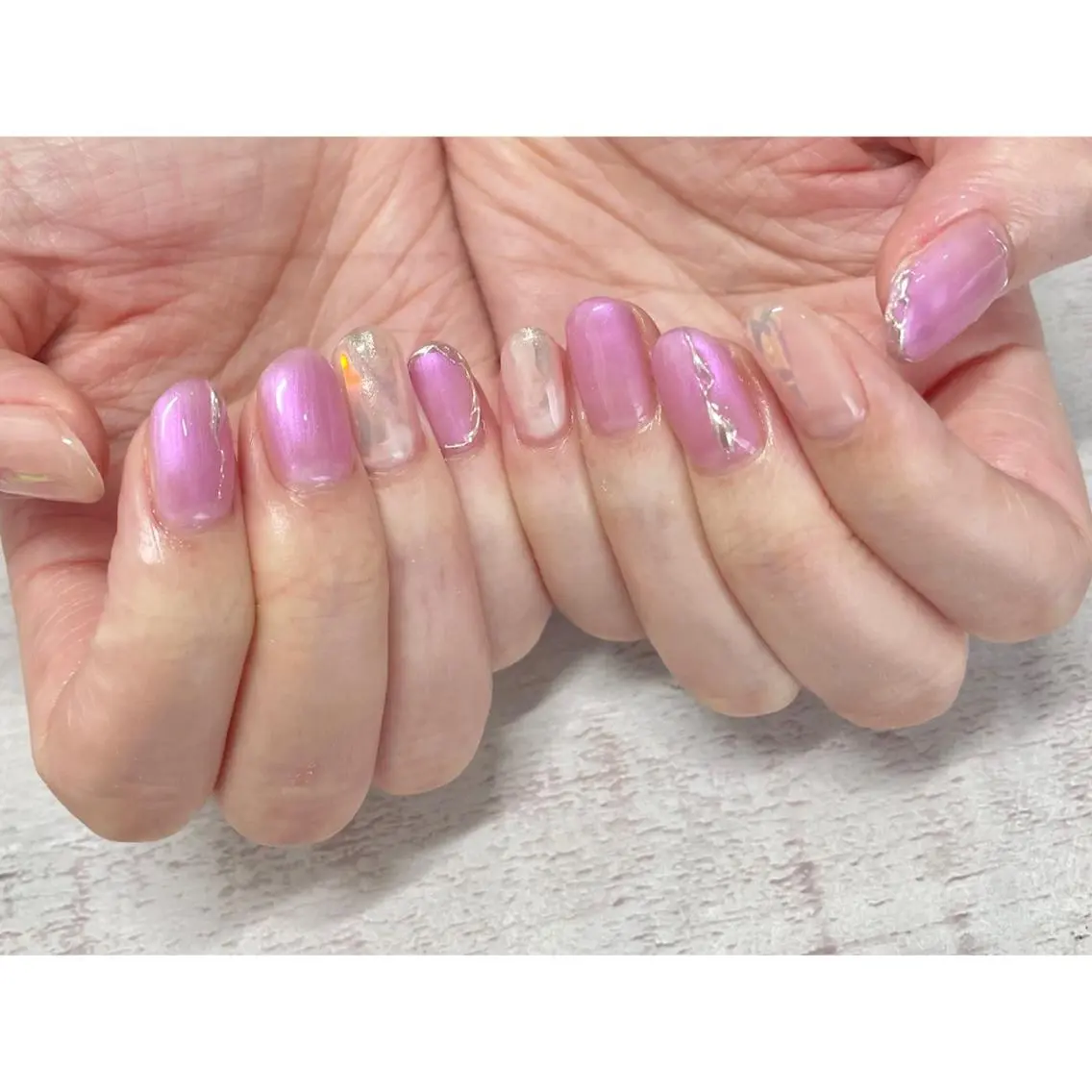 ネイル 𖡼 yumenoのネイルデザイン