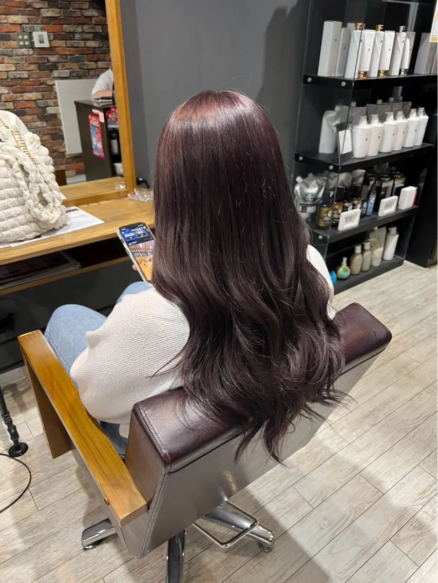 ロング ヘアカラー 🫧鈴木ちゃん🫧 似合わせ×個性のヘアスタイル