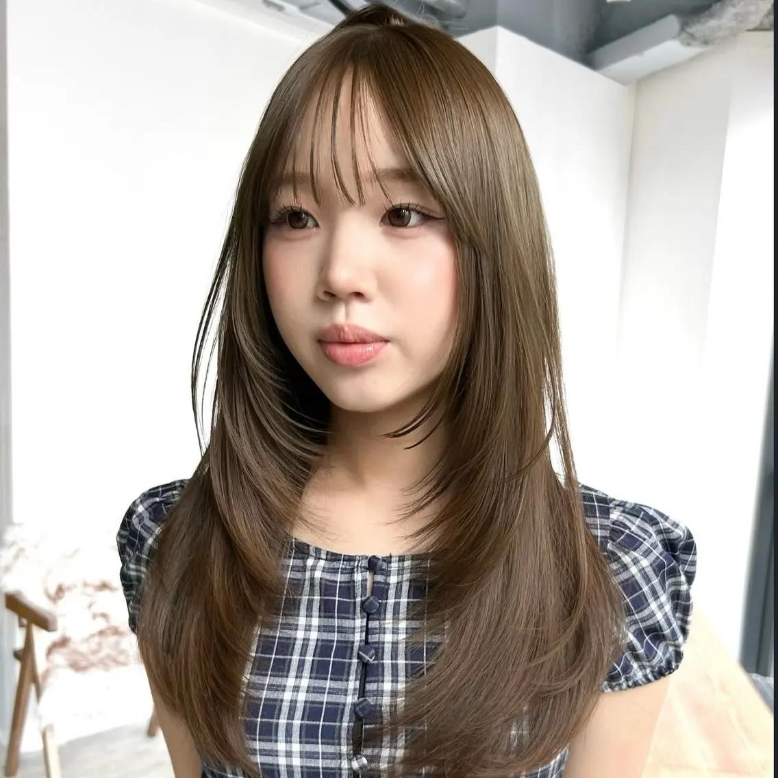 セミロング 池袋似合わせカット ✂️YUUKIのヘアスタイル