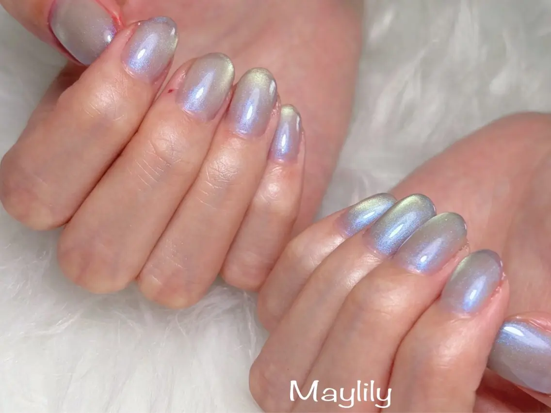 ネイル マグネットネイル ハンドネイル Nail salon Maylilyのネイルデザイン